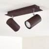 ZUOZ Ceiling Light rust-coloured, 2-light sources