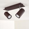 ZUOZ Ceiling Light rust-coloured, 2-light sources