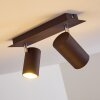 ZUOZ Ceiling Light rust-coloured, 2-light sources