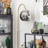 Koyoto globe light, floor lamp, Arch lamps brass, 1-light source