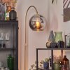 Koyoto globe light, floor lamp, Arch lamps brass, 1-light source