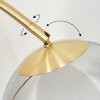 Koyoto globe light, floor lamp, Arch lamps brass, 1-light source