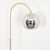 Koyoto globe light, floor lamp, Arch lamps brass, 1-light source