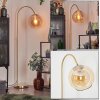Koyoto globe light, floor lamp, Arch lamps brass, 1-light source