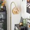 Koyoto globe light, floor lamp, Arch lamps brass, 1-light source