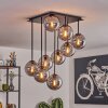 Gastor ceiling light, globe light Smoke-coloured, 9-light sources