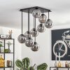 Gastor ceiling light, globe light Smoke-coloured, 9-light sources