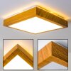 SORA WOOD Ceiling light LED Light wood, 1-light source