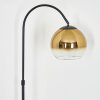Koyoto globe light, floor lamp, Arch lamps gold, clear, 1-light source