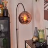 Koyoto globe light, floor lamp, Arch lamps coppery, 1-light source
