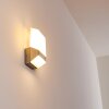 Outdoor Wall Light Clear LED matt nickel, 1-light source