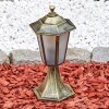 Loria pedestal light brown, gold, 1-light source