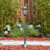 Loria path light black, silver, 1-light source