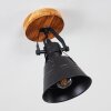 BERKELEY Ceiling Light Dark wood, black, 1-light source