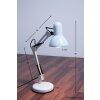 Globo Famous desk light black, white, 1-light source