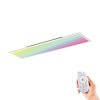 Leuchten-Direkt FLAT ceiling light LED white, 1-light source, Remote control, Colour changer