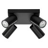 Ledvance Lights Spot ceiling light, ceiling spotlight LED black, 4-light sources