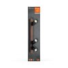 Ledvance Lights Spot ceiling light, ceiling spotlight LED Wood like finish, black, 3-light sources