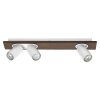 Ledvance Lights Spot ceiling light, ceiling spotlight LED Wood like finish, white, 3-light sources