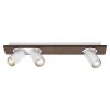 Ledvance Lights Spot ceiling light, ceiling spotlight LED Wood like finish, white, 3-light sources