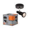 Ledvance Lights Spot ceiling light, ceiling spotlight LED black, 1-light source