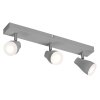 Ledvance Lights Spot ceiling light, ceiling spotlight LED grey, 3-light sources