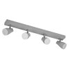 Ledvance Lights Spot ceiling light, ceiling spotlight LED grey, 4-light sources