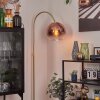 Koyoto globe light, floor lamp, Arch lamps brass, 1-light source