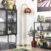 Koyoto globe light, floor lamp, Arch lamps brass, 1-light source