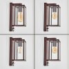 Tourega outdoor wall light, 1-light source