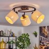 Bassagoda ceiling light black, 3-light sources