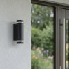 Tagish outdoor wall light, Up & Down Light black, 2-light sources