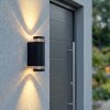 Tagish outdoor wall light, Up & Down Light black, 2-light sources