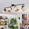 Bassagoda ceiling light black, 4-light sources