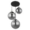 Globo lighting JOEL hanging light black, 3-light sources