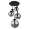 Globo lighting JOEL hanging light black, 5-light sources