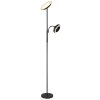 Globo lighting DAVYD floor lamp LED black, 1-light source