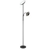 Globo lighting DAVYD floor lamp LED black, 1-light source