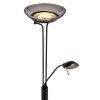 Globo lighting MERLINDA floodlight, floor lamp black, 2-light sources