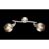 Globo lighting Ball ceiling light matt nickel, 2-light sources