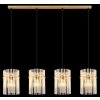 Globo lighting Gorley hanging light gold, 4-light sources