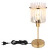 Globo lighting Gorley table lamp gold, 1-light source