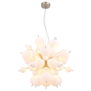 Globo lighting Udo hanging light matt nickel, 6-light sources