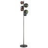 Globo lighting Riha floor lamp grey, 6-light sources