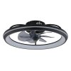 Globo lighting Celeste Ceiling fan light LED black, 1-light source, Remote control