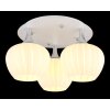 Globo lighting Maxy ceiling light chrome, white, 3-light sources