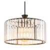 Globo lighting Jordana hanging light black, 1-light source