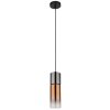 Globo lighting Annika hanging light black, 1-light source