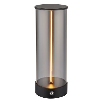 Globo lighting Bendy table lamp LED black, 1-light source