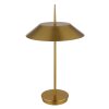 Globo lighting Brenlor table lamp brass, 2-light sources
